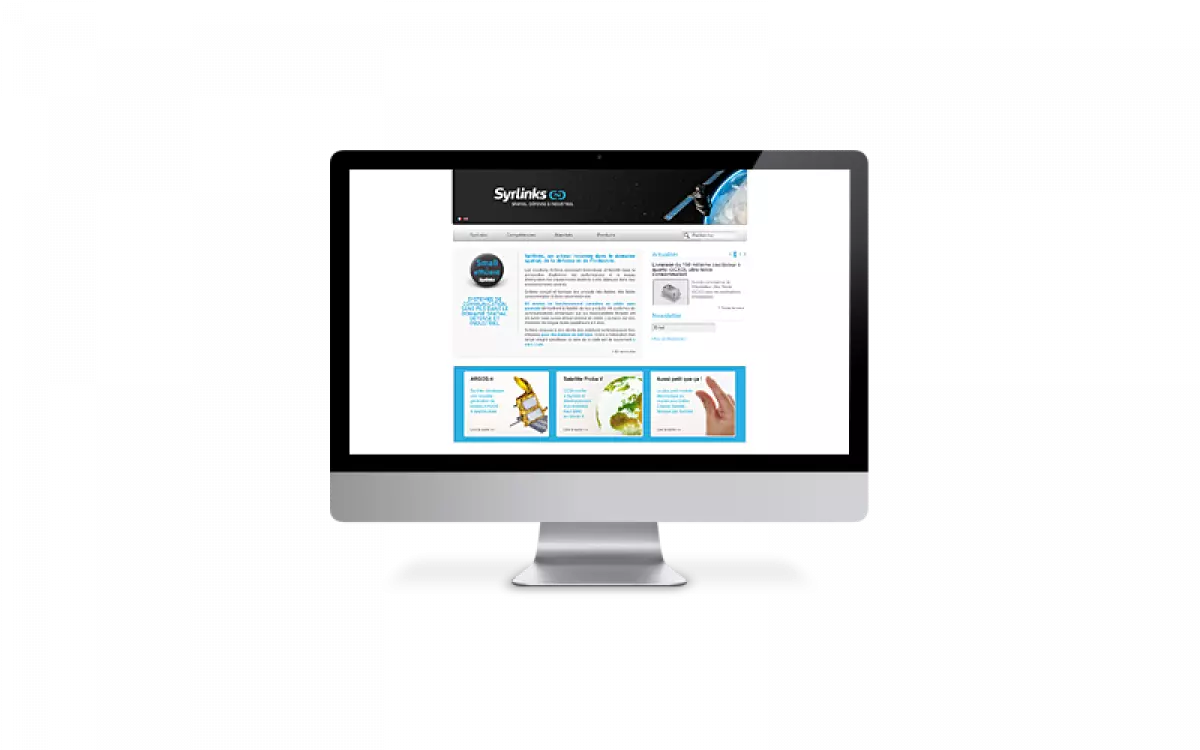 Site internet Syrlinks