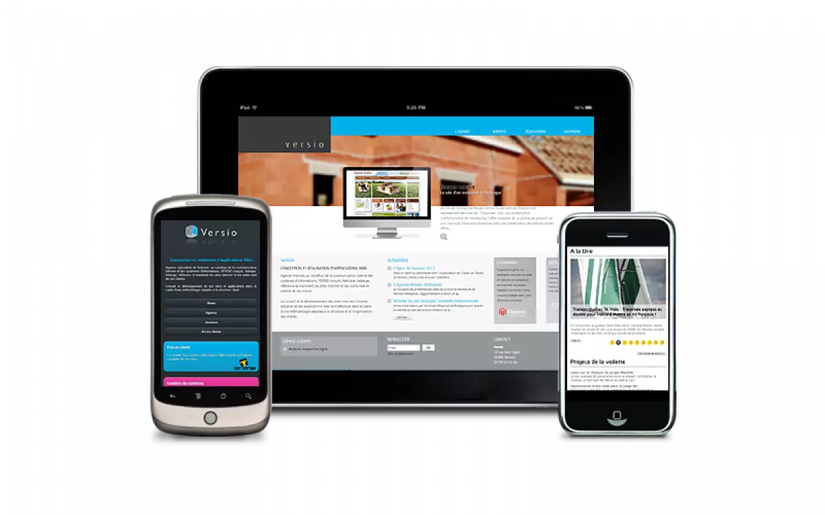 Site web Versio