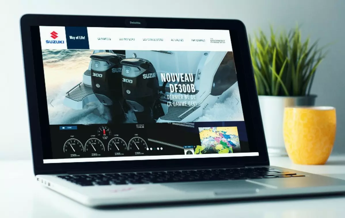 Site internet de Suzuki Marine France