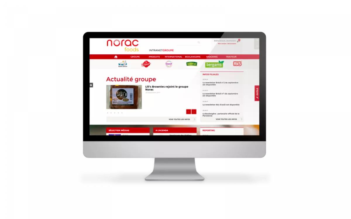 NORAC (Rennes/Paris) - Home Intranet Groupe
