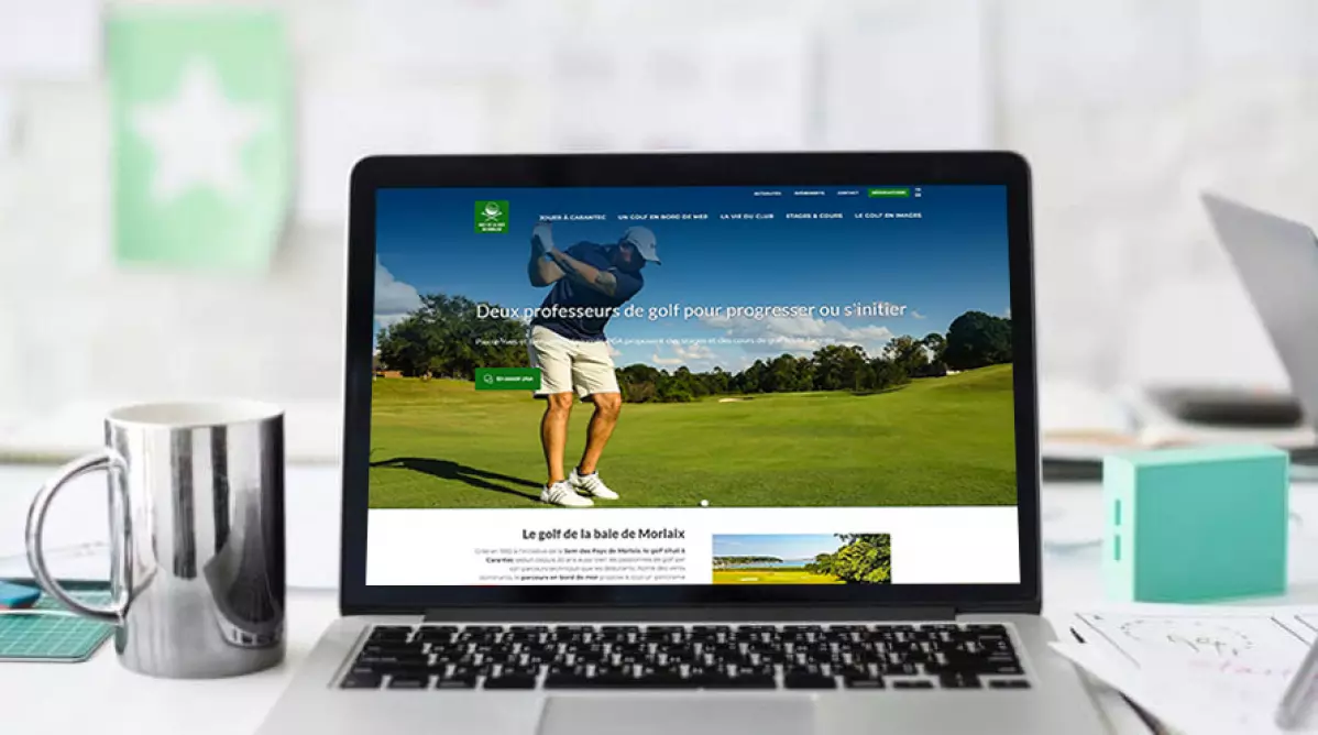 Le site internet du Golf de la Baie de Morlaix à Carantec