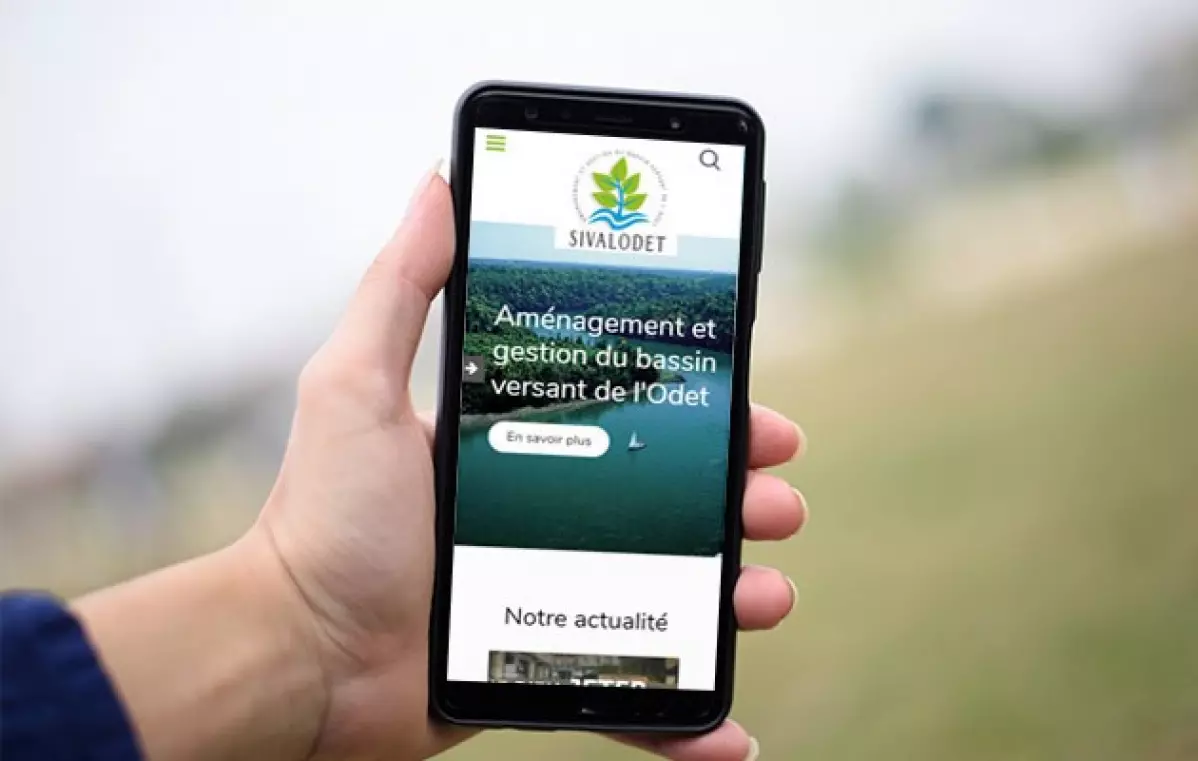 Refonte du site web du Sivalodet