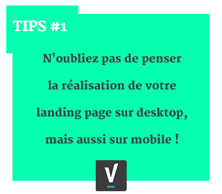 Conseil pour r&eacute;aliser une landing page